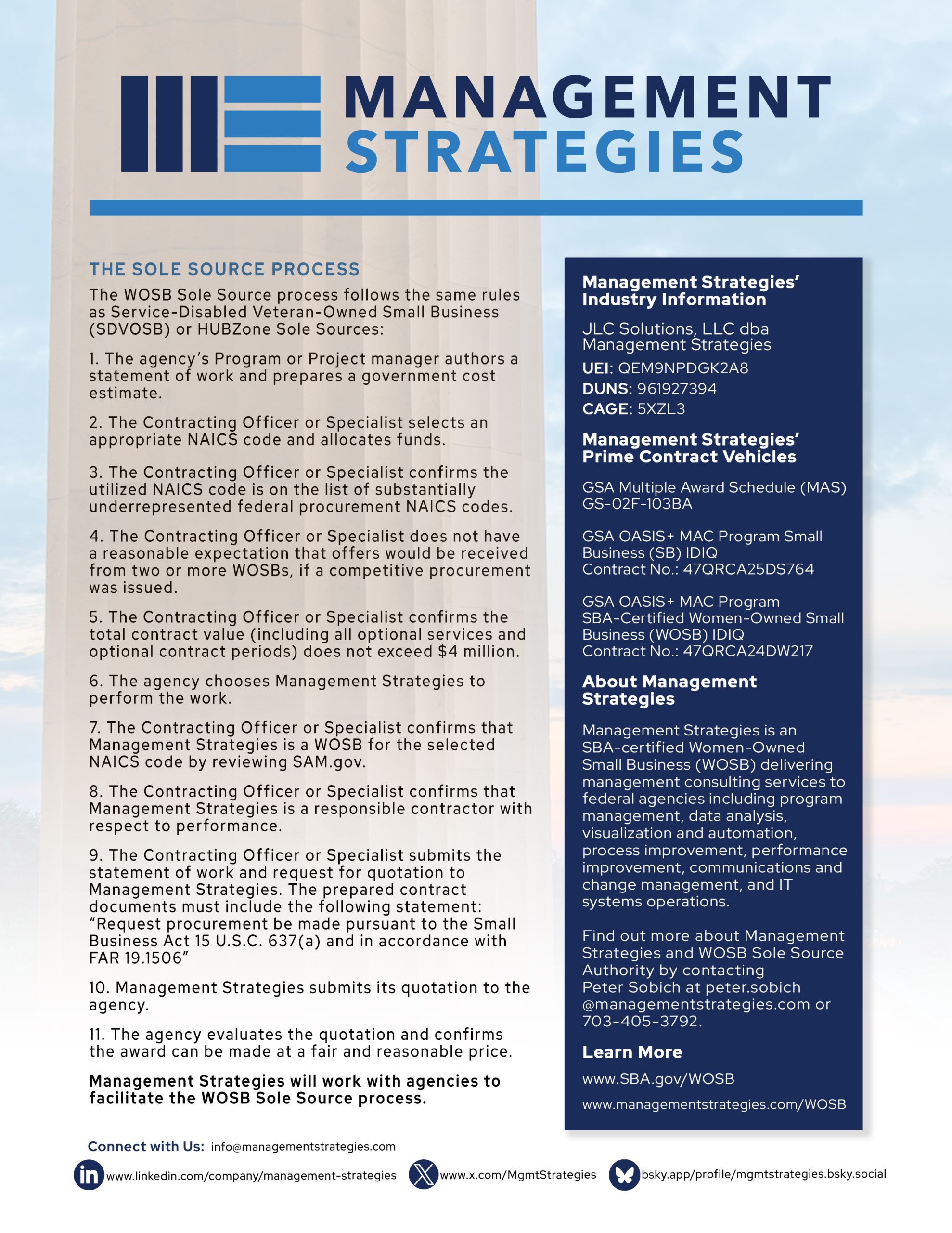MS One-Pager WOSB-2 MS One-Pager WOSB-2